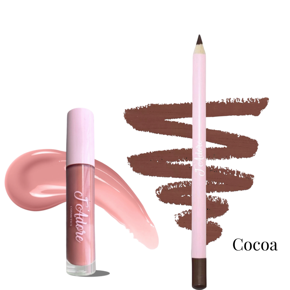 Nudist lip cream & lip liner bundle