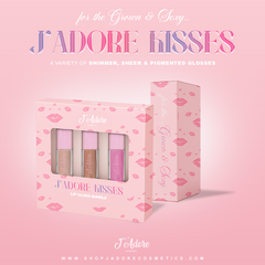 J’Adore Kisses Pigmented Gloss Bundle 3pc set.